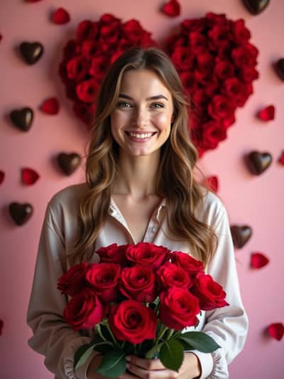 AI generated valentines day photo example 16 - Professional valentines day photography by PhotoForge