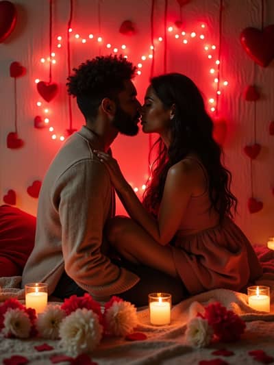 AI photography example 39 - valentines day photos generated by artificial intelligence