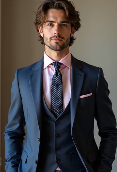 AI generated virtual suits photo example 6 - Professional virtual suits photography by PhotoForge