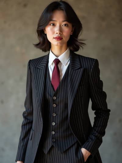AI photography example 19 - virtual suits photos generated by artificial intelligence