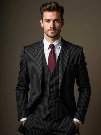 Virtual Suits style photo 38 created with AI technology - PhotoForge professional photography