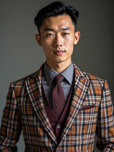 AI photography example 44 - virtual suits photos generated by artificial intelligence