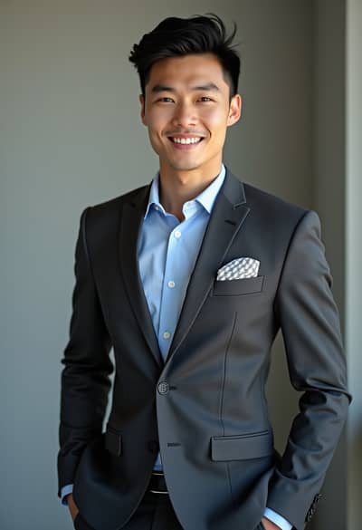 AI generated virtual suits photo example 46 - Professional virtual suits photography by PhotoForge