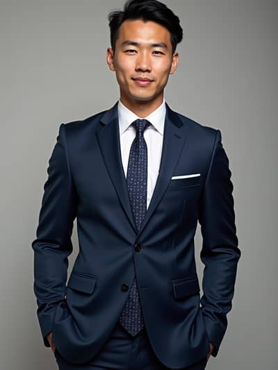 Professional virtual suits AI photo 47 - High quality artificial intelligence photography