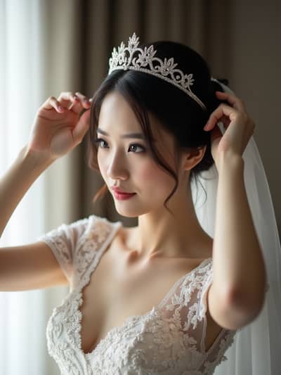 AI photography example 24 - wedding photos photos generated by artificial intelligence