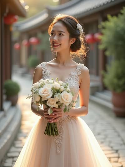 Professional wedding photos AI photo 32 - High quality artificial intelligence photography