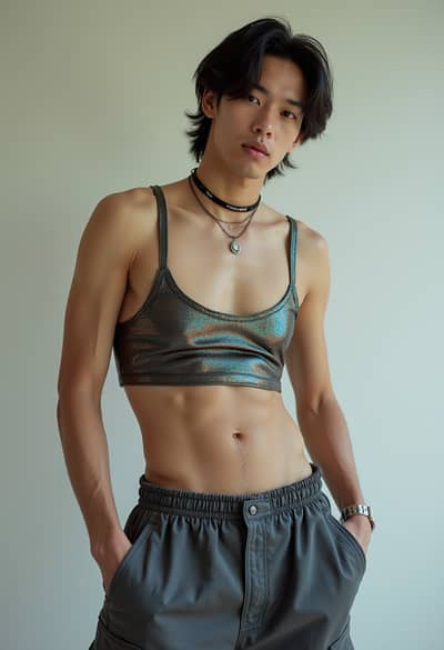 Professional y2k aesthetic AI photo 12 - High quality artificial intelligence photography