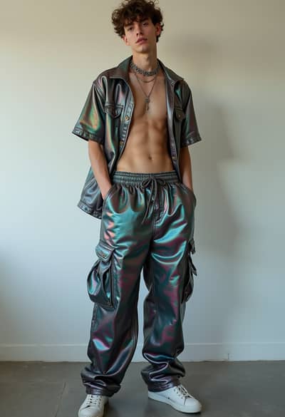 AI photography example 29 - y2k aesthetic photos generated by artificial intelligence